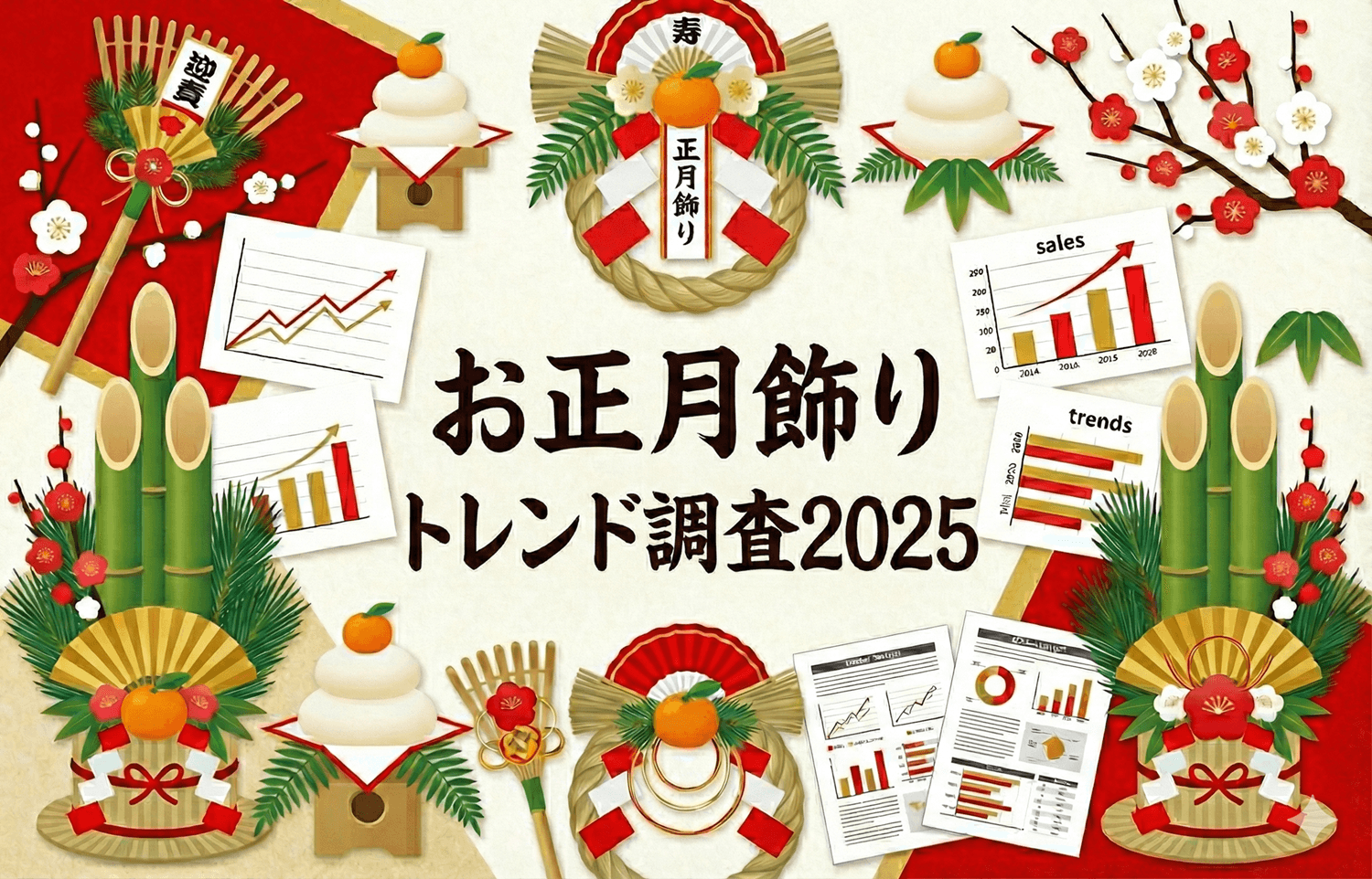 お正月飾りトレンド調査2025