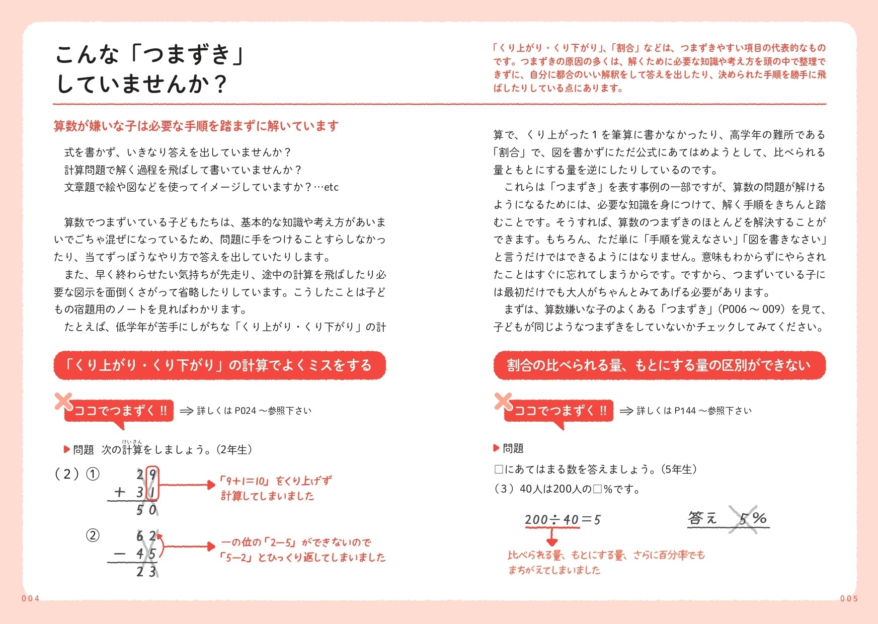 こんな「つまずき」していませんか?