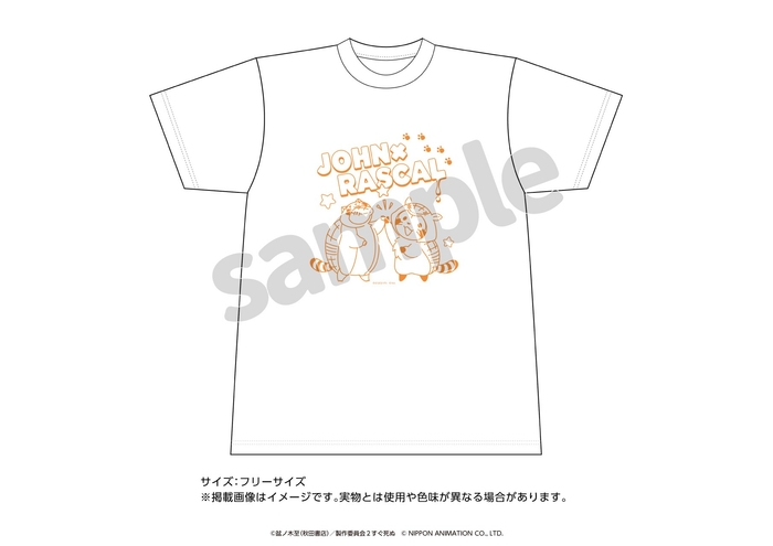 Tシャツ ラスカルコラボver. サイズ:フリーサイズ 販売価格:¥3,300(税込)