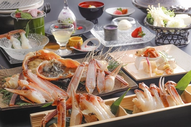 1日3組限定－活松葉蟹を料理人が目の前で捌く、美食の極み｜2026新春初旅キャンペーン開催｜夕日ヶ浦温泉『佳松苑 別邸ふうか』