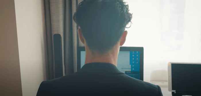 快適な個室でのビデオ会議も可能(施設により提供状況が異なります)