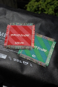 「MERRYFRIDAY×CAViAR PRODUCTS」コースター/880円