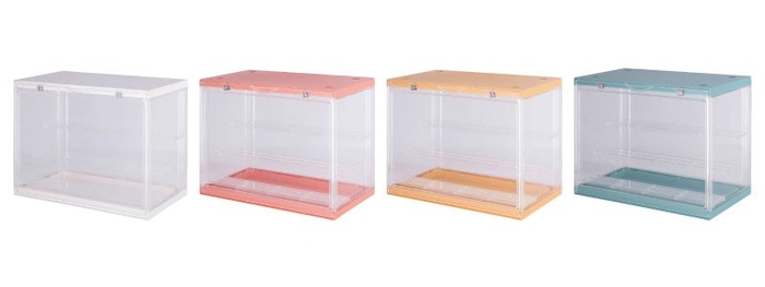 【カラー】ホワイト/ピンク/イエロー/グリーン 【サイズ】幅30cm×高さ23.3cm×奥行17.6cm 【JAN】4953980290267/4953980290274/4953980290281/4953980290298