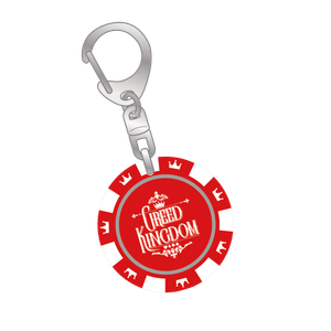 ポーカーチップ風キーホルダー