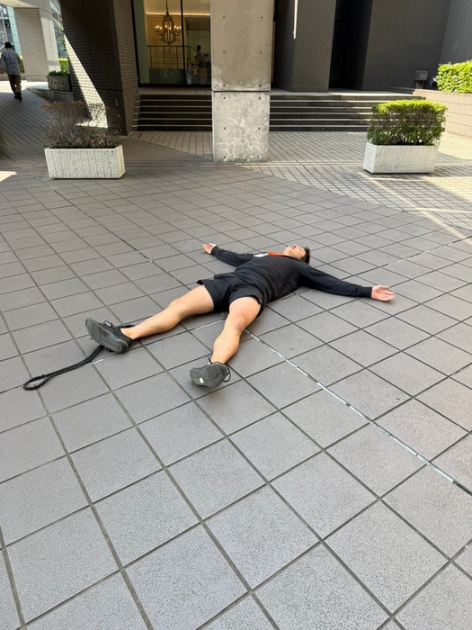 跳んだあとのパーソナルトレーナー