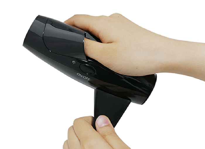 疲労ストレス計 MF100_測定の様子