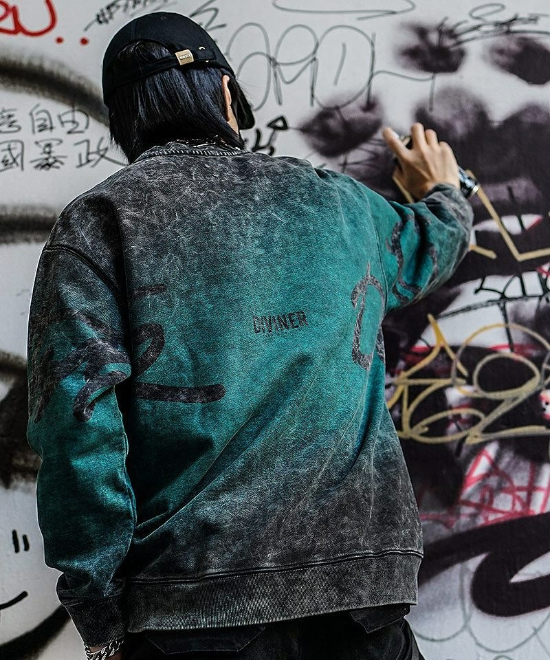 Graffiti Spray Sweatshirt