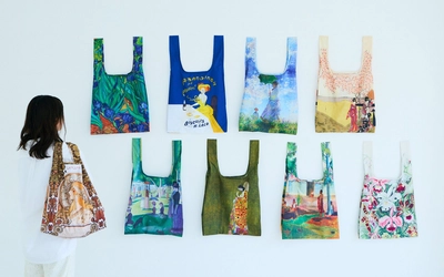ゴッホやクリムトの絵画がエコバッグに！「Museum Collection（ミュージアムコレクション）」９柄が新登場