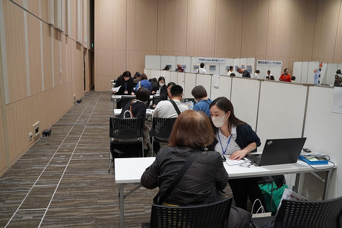 当日限定ツアーのご予約相談ブース