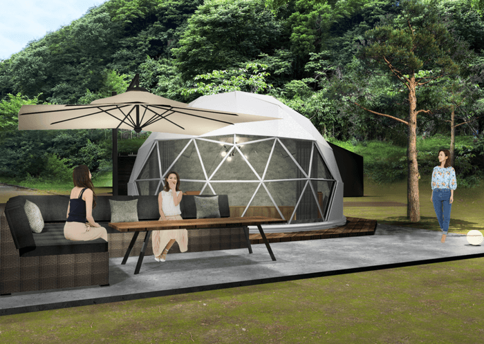 グランピング棟　外観