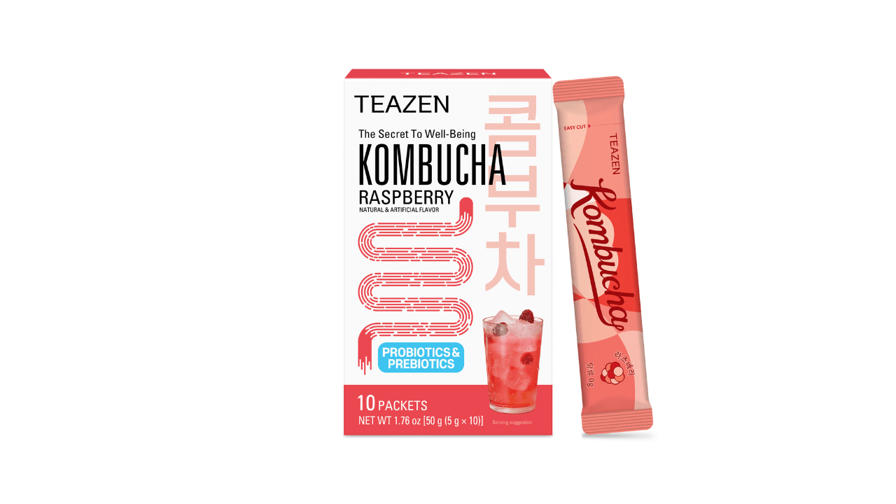 ティーゼン ラズベリーコンブチャ