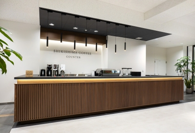 SHIKISHIMA COFFEE COUNTER 店舗内観
