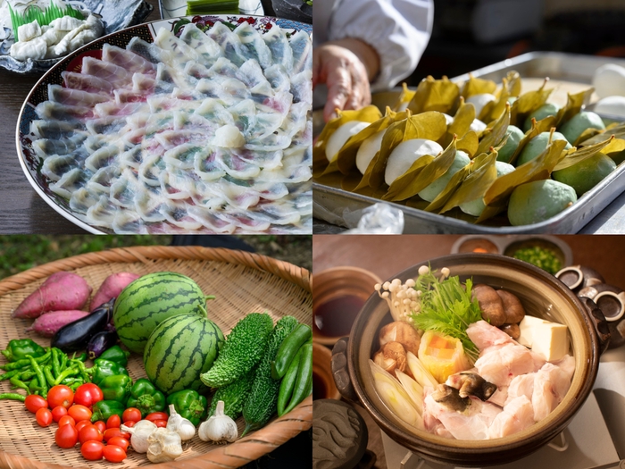 美味しい食べ物もたくさん!