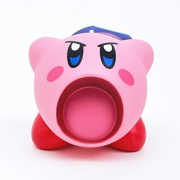 星のカービィのソフビコレクション。キャラクターの愛らしい表情、ポーズについ集めたくなります。