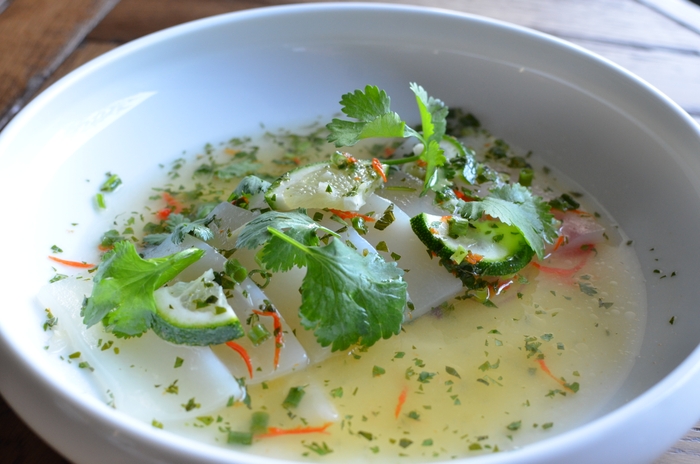 ソデイカのカルパッチョ ¥1320(税込)