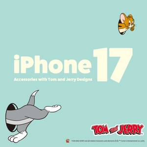 iPhone 17などに対応する「トムとジェリー」のデザインがかわいいクリアケースなどを株式会社PGAが9月16日より新発売