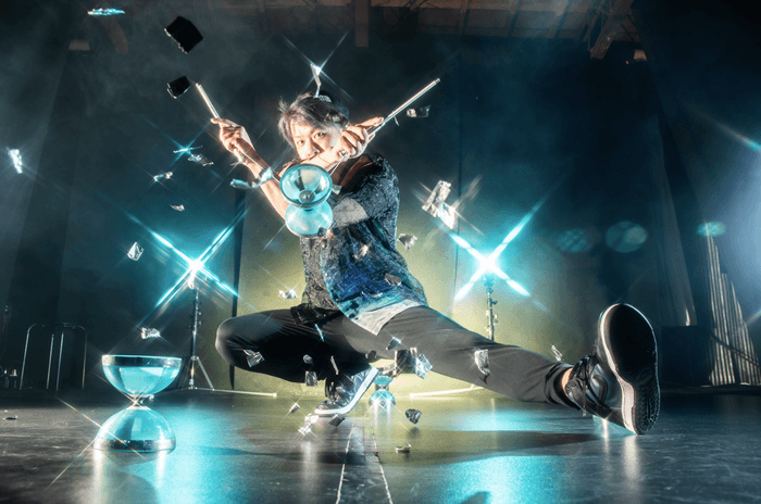 Juggling Performer時雨さん