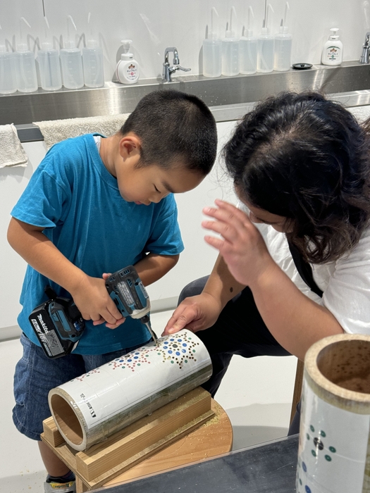 竹灯籠制作体験(イメージ)