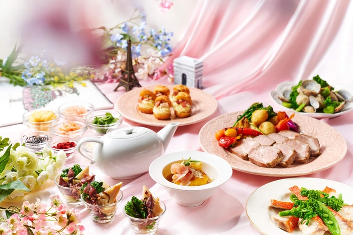 春を味わう和フレンチディナー&スイーツブッフェ