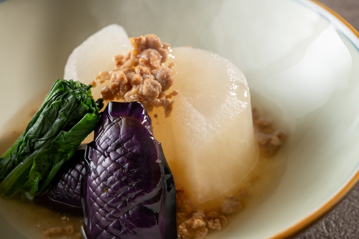 亀の井ホテル塩原「地の恵み懐石(煮物)」