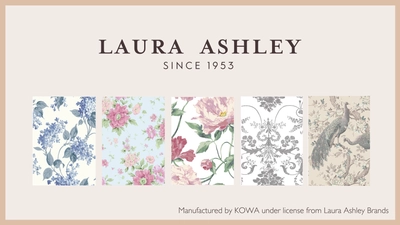 手作りホビーの専門店「ユザワヤ」が 「ローラ アシュレイ」のオリジナルプリント生地を先行販売開始