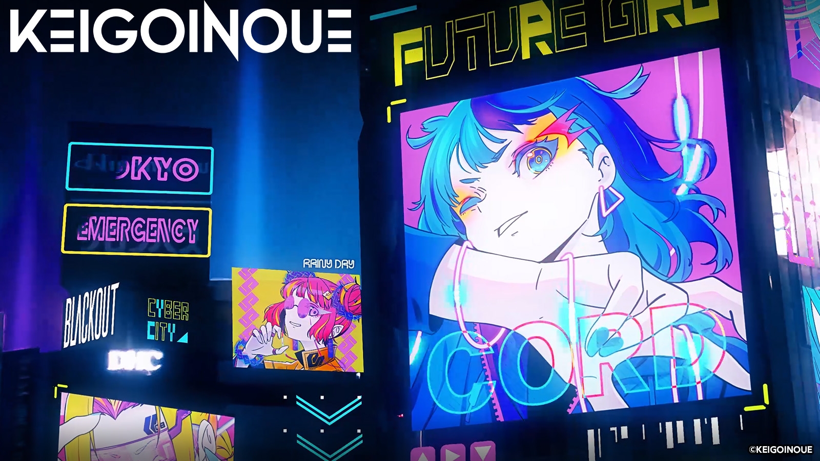 ケイゴイノウエ先生のイラストによる高精彩グッズ販売!【FUN'S PROJECT クリエイターページ第12弾】