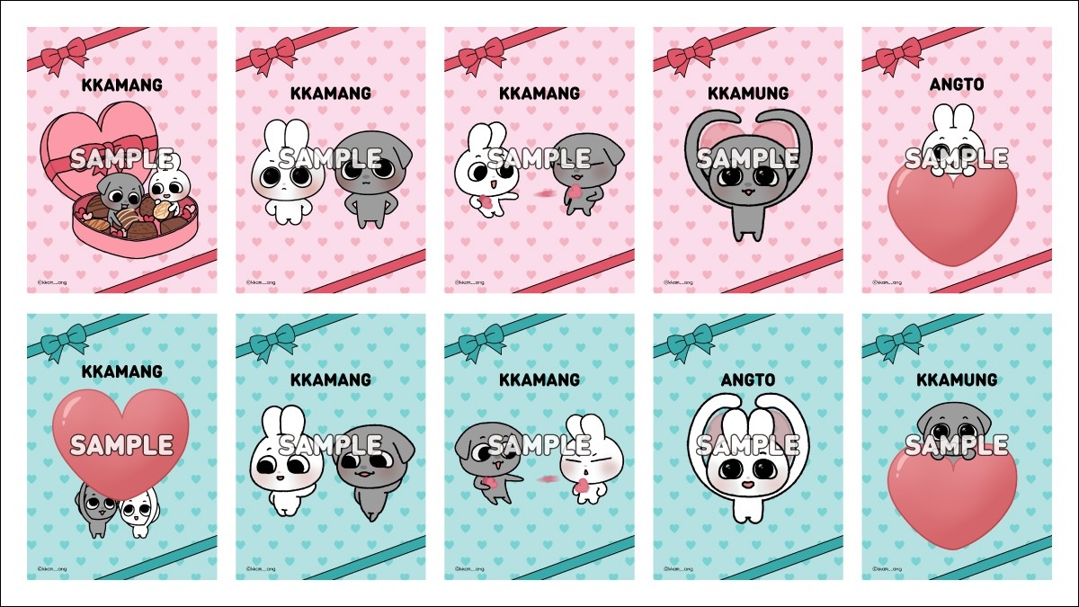 SNSフォロワー140万人の韓国キャラクター「カムンとアント」がファミマ