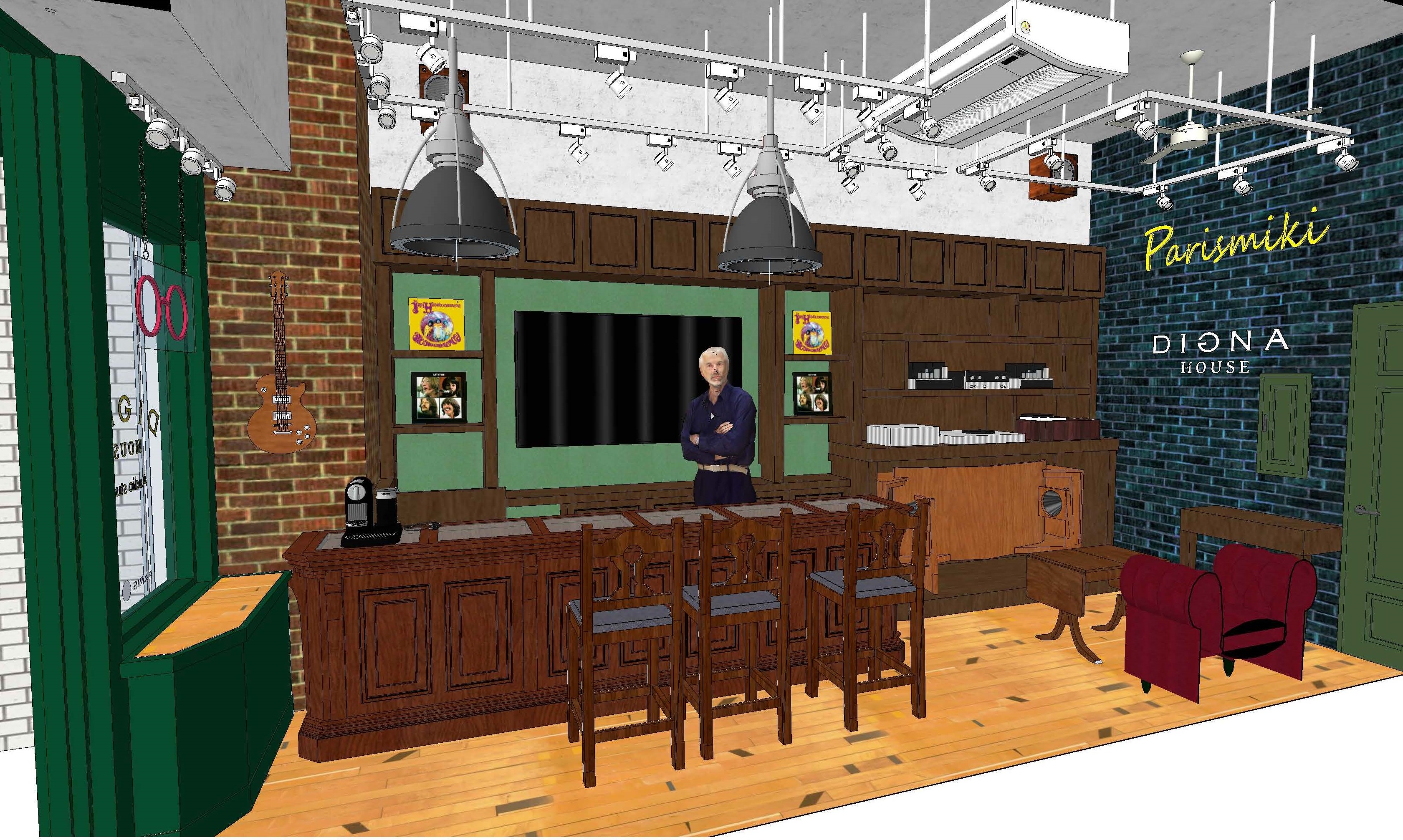 Paris Miki新しい企画店舗 「DIGNA HOUSE Audio studio」 2021年4月9日(金) 青山骨董通りにオープン