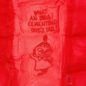 ムーミンのぬいぐるみ付きエコバッグ