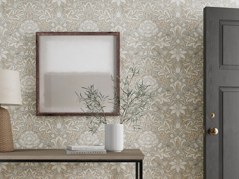 SLATE(灰色がかった青色)とVELLUM(羊皮紙を思わせる明るい黄色)の色合い