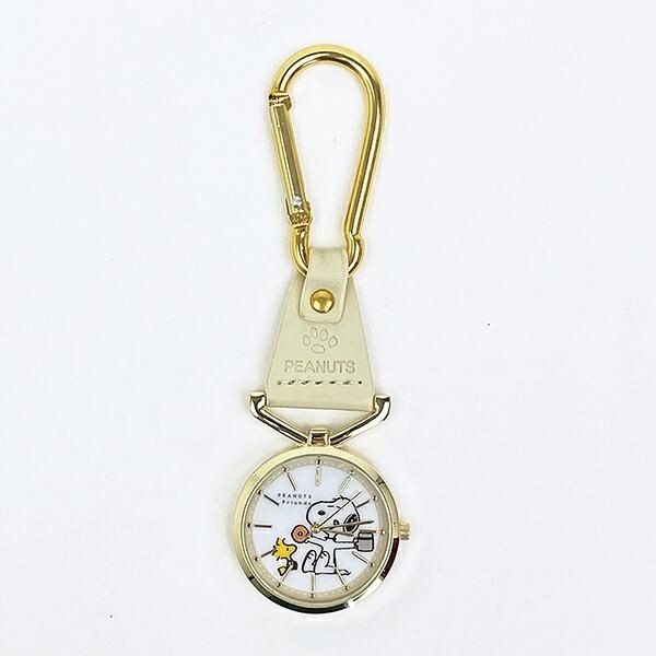 おしゃれに差が付く！大人も使えるスヌーピーのカラビナレザーウォッチ