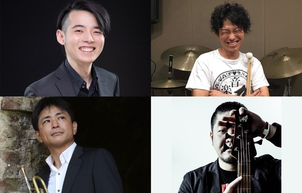 Piano 榎貞雄 Drums 山口圭一 Trumpet 河村貴之 Bass 山本優一郎