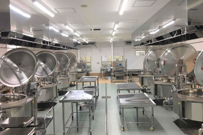 町田忠生小山エリア中学校給食センター　内観