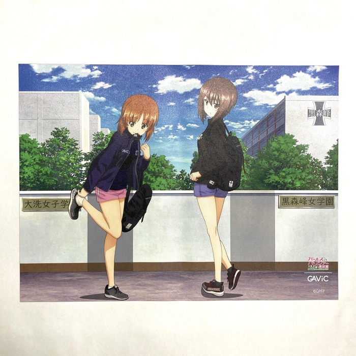 ラバーマット 西住みほ&西住まほ