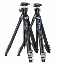 楕円状のカーボンパイプとY字のセンターポールを採用し、 極限まで持ち運びを追求したカーボン三脚 【AZ-204C, AZ-235C】を2025年7月11日(金)に発売