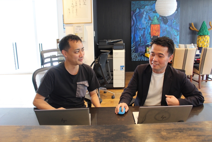 営業事務／業務中の様子