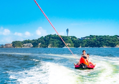 江ノ島の景色を眺めながらスリルを味わう