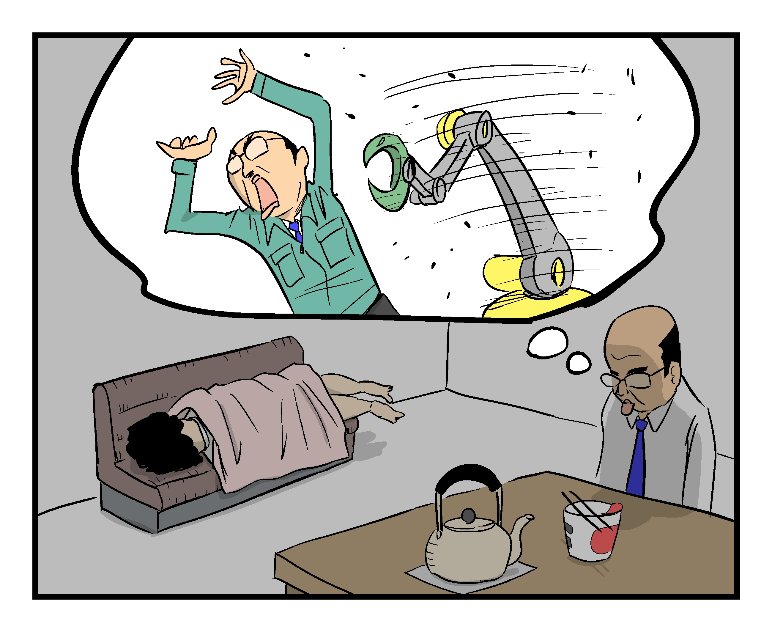 【見ル野賞】ロボの乱 直し帰れば 妻の乱(スーサン さん)