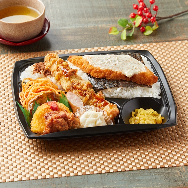 年末年始ありがとう!!びっくりのり弁