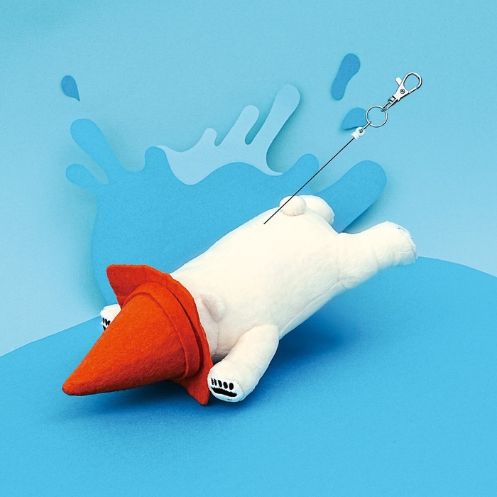 パスケース水色背景