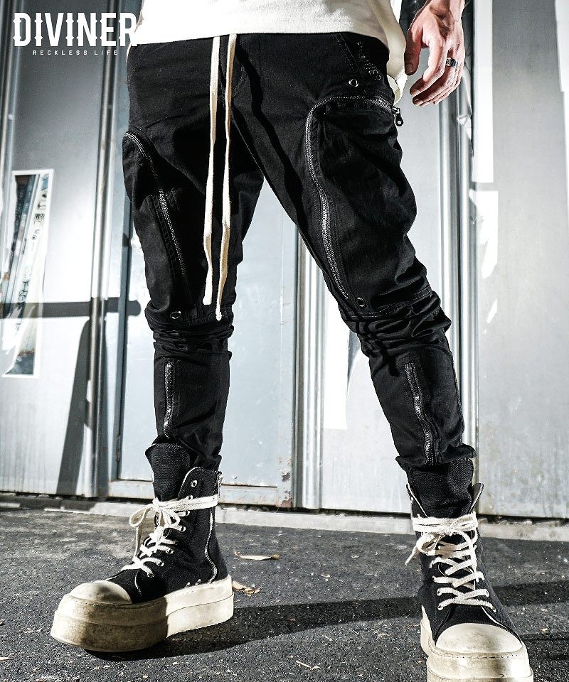 Militarily Zip Cargo Pants