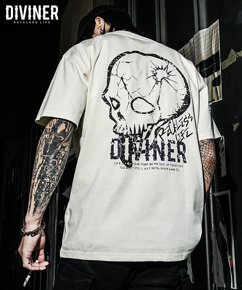 Poisoned Skull TEE(オフホワイト)