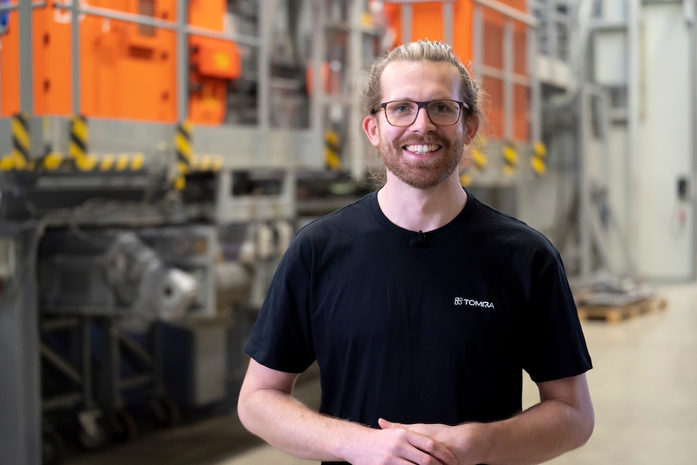 トムラリサイクリング プロダクトマネージャー マティアス・ウィンクラー