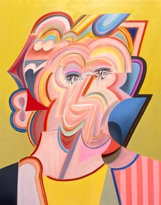 わたしはあなたではない（116.7×91×2.5cm, oil on canvas） 