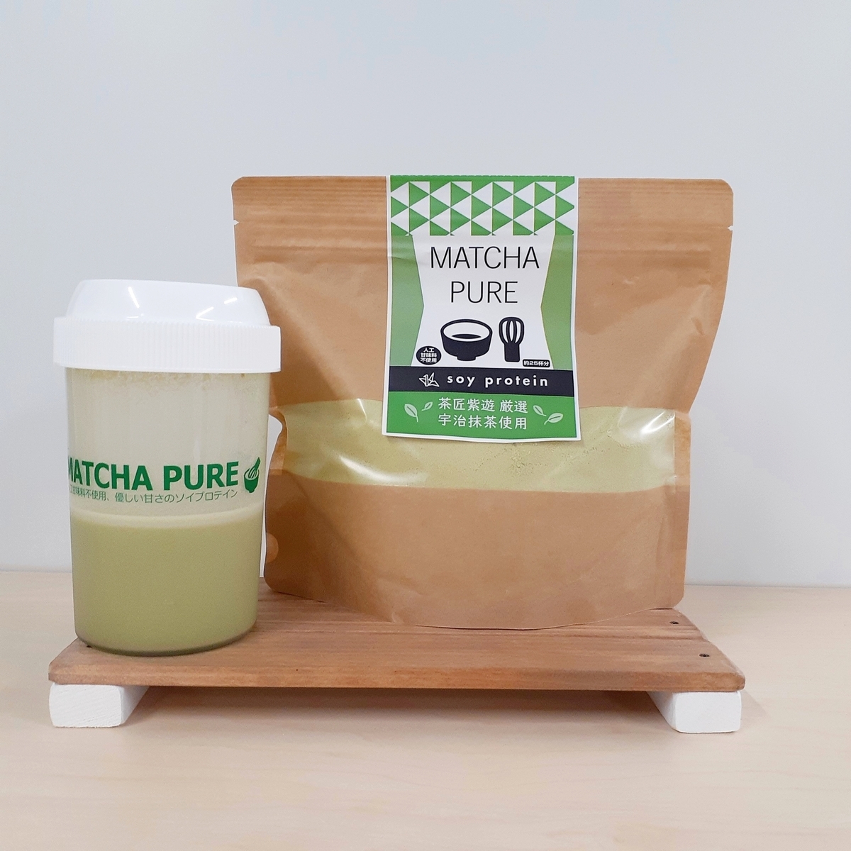 人工甘味料不使用。優しい甘さのソイプロテイン販売中！！