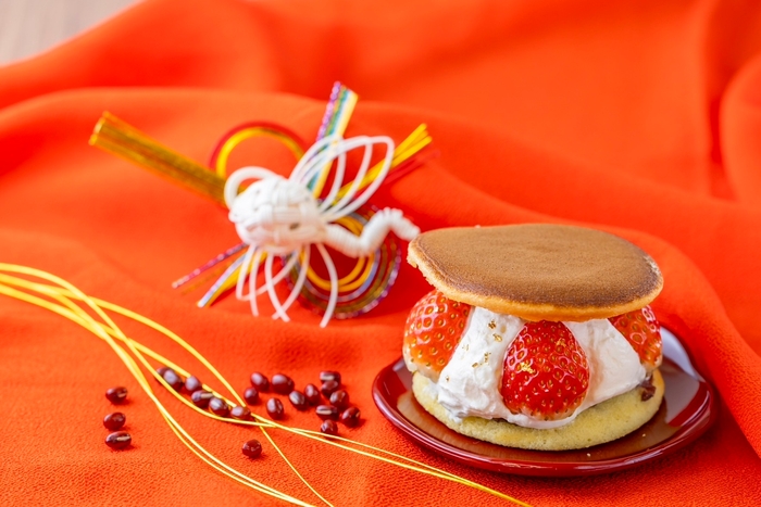 ばたーあんどら焼き お正月いちご 600円