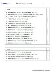 「ビル再生100の物語」ダメビルチェックシート
