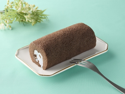 パキパキ食感のチョコミントロール　イメージ画像