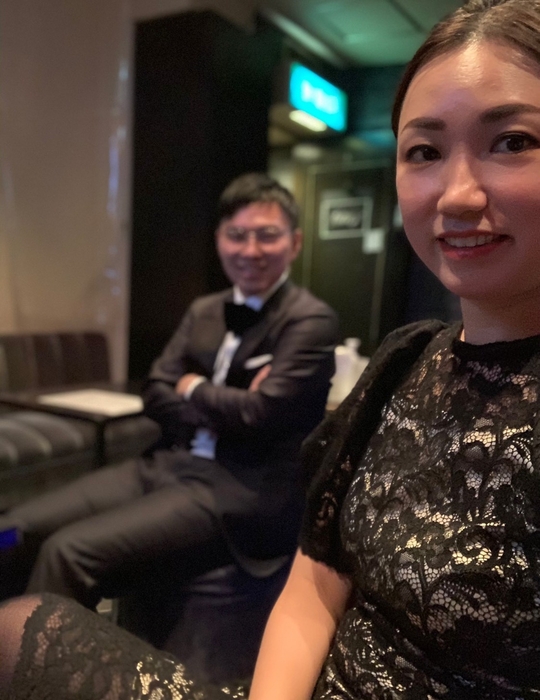 店主の林様(手前)