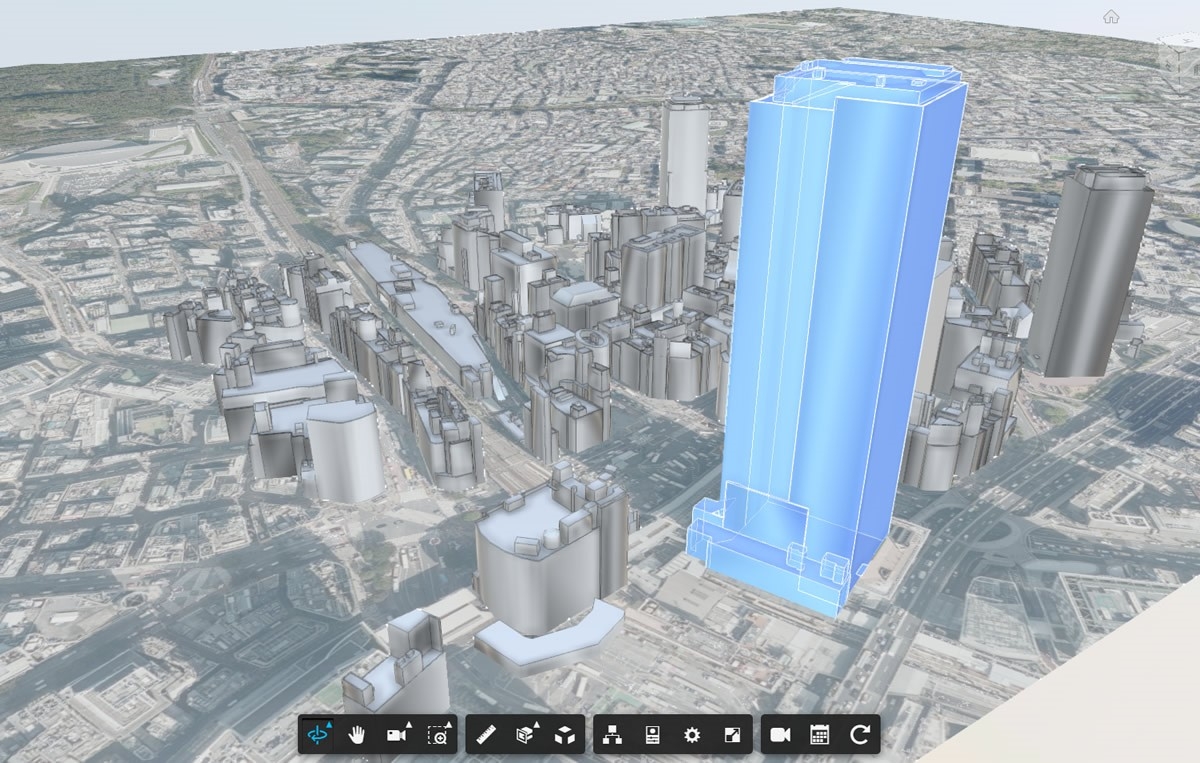 データ提供:国土交通省 PLATEAU / 国土地理院